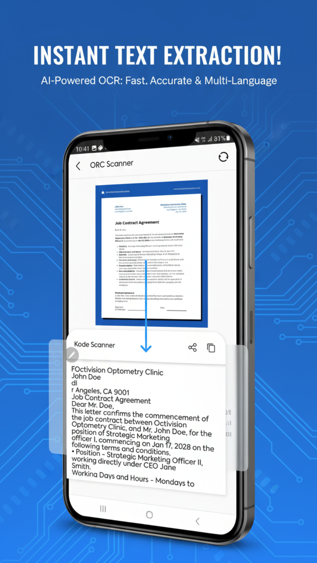 KodeScanner App Screenshot 3
